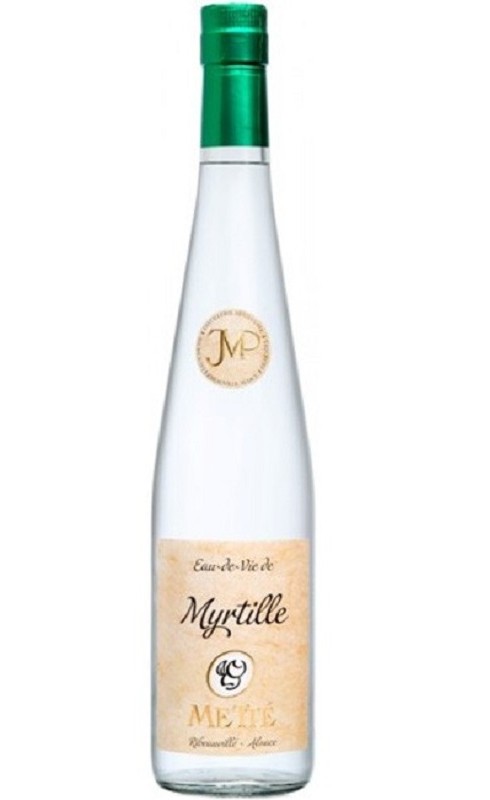 Photographie d'une bouteille de Mette - Myrtille Eaux De Vie 70 Cl Crd