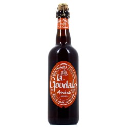 Photographie d'une bouteille de bière Goudale Ambree 7 2 75cl Crd