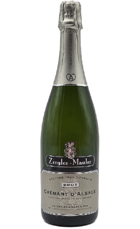 Photographie d'une bouteille de Ziegler Cremant D Alsace Blc 75cl Crd