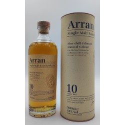 Photographie d'une bouteille de Arran 10 Ans - Single Malt 70cl