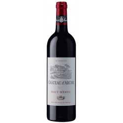 Photographie d'une bouteille de vin rouge Cht D Arche Cru Bourgeois 2000 Medoc Rge 75cl Acq
