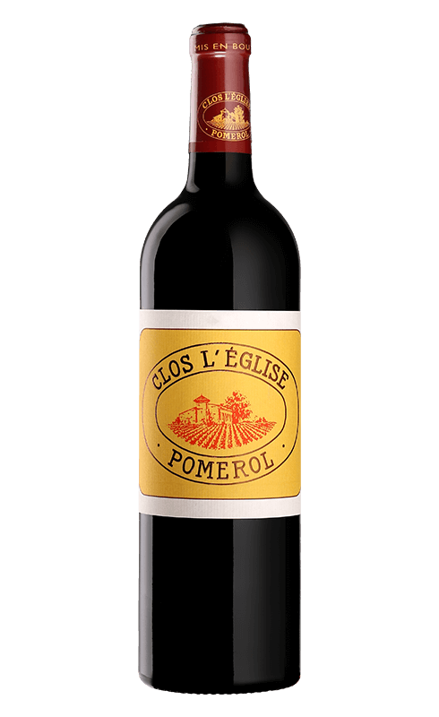 Photographie d'une bouteille de vin rouge Clos L Eglise Cb6 2016 Pomerol Rouge 75cl Crd