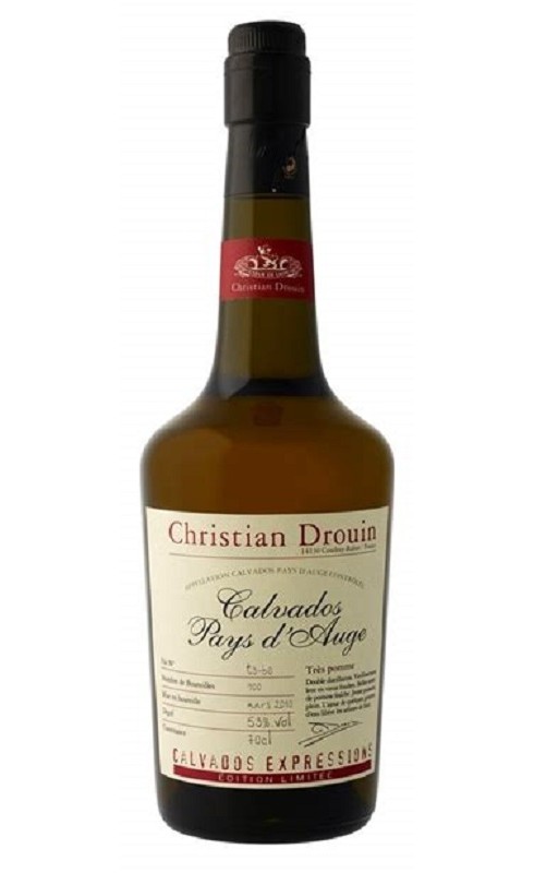Photographie d'une bouteille de Drouin - Calvados Tres Pomme 70 Cl Crd