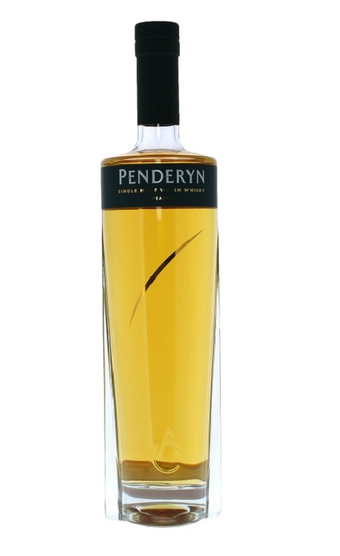 Photographie d'une bouteille de Penderyn Peated 70cl