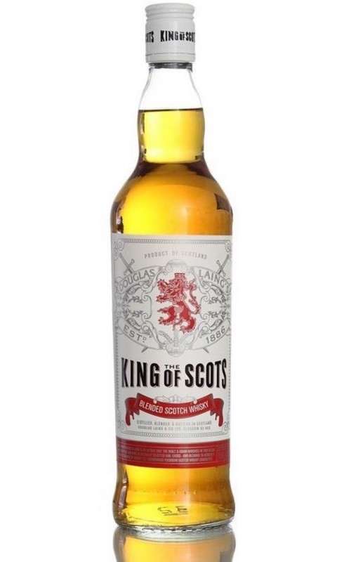 Photographie d'une bouteille de The King Of Scots 70cl