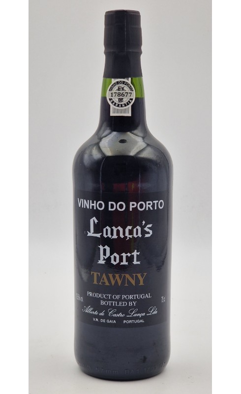 Photographie d'une bouteille de vin rouge Porto Tawny Lanca S Port 75cl Crd