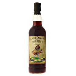 Photographie d'une bouteille de Black Jamaica Spiced Rum 70cl