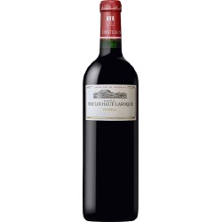 Photographie d'une bouteille de vin rouge Cht Moulin Haut Laroque 2015 Fronsac Rge 75 Cl Crd