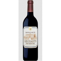 Photographie d'une bouteille de vin rouge Les Hauts Du Tertre 2014 Margaux Rge 75cl Crd
