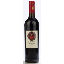 Photographie d'une bouteille de vin rouge Villepeyroux Cabernet Sauvignon 2016 Paysd Oc Rge 75cl Crd