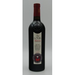 Photographie d'une bouteille de vin rouge Villepeyroux Saint Louis 2012 Minervois Rge 75 Cl Crd