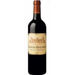 Photographie d'une bouteille de vin rouge Cht Beaumont Cru Bourgeois 2015 Ht-Medoc Rge 37 5 Cl Crd