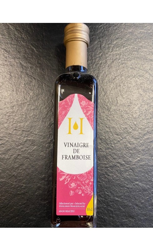 Photographie d'un produit d'épicerie L Huilerie Beaujolaise - Vinaigre De Framboise 10cl