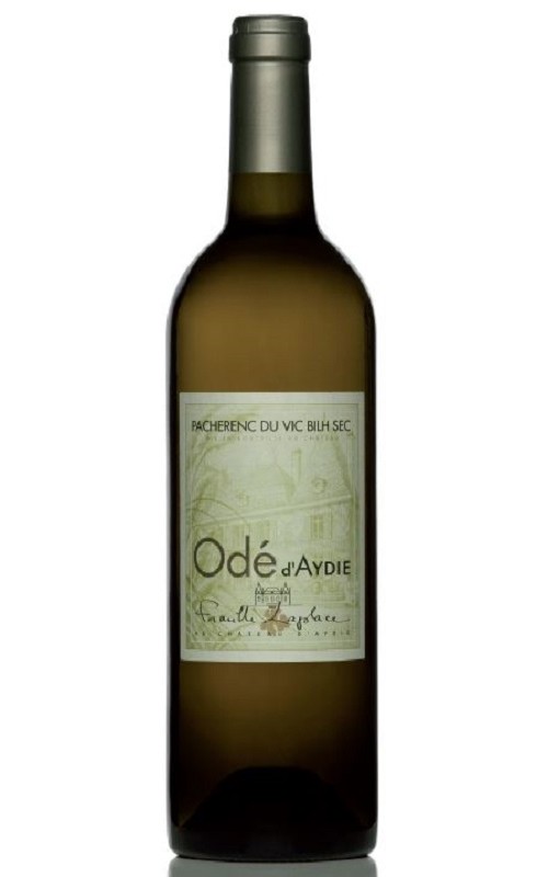 Photographie d'une bouteille de vin blanc Cht D Aydie Ode D Aydie 2016 Pacherenc Blc Sec 75cl Crd