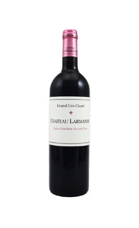 Photographie d'une bouteille de vin rouge Cht Larmande Cb6 2016 St-Emilion Gc Rge 75cl Crd