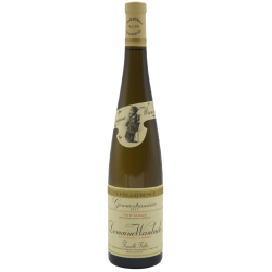 Photographie d'une bouteille de vin blanc Weinbach Cuvee Laurence 2017 Gewurtz Blc 75cl Crd