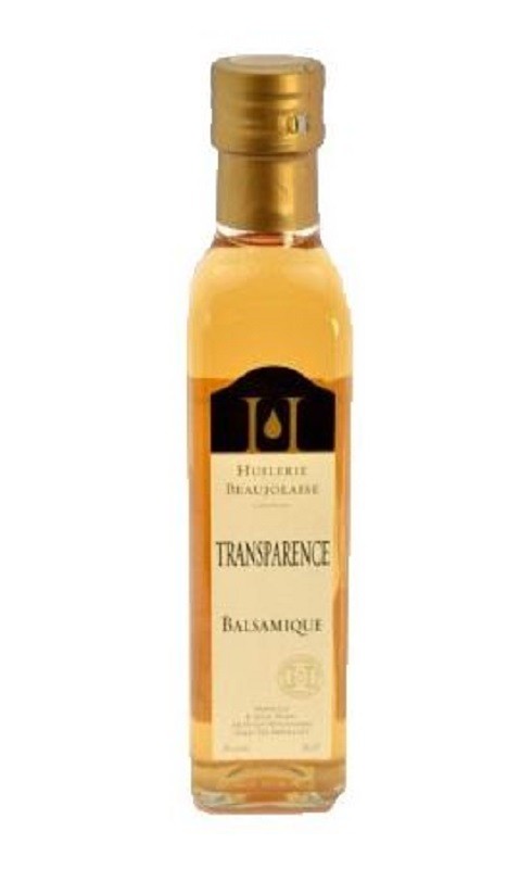 Photographie d'un produit d'épicerie L Huilerie Beaujolaise Vinaigre Balsamique Transparenc 25 Cl