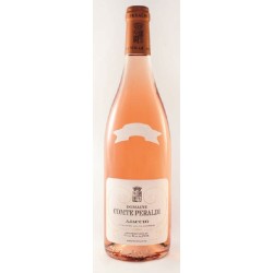 Photographie d'une bouteille de vin rosé Peraldi Comte Peraldi 2017 Aop Ajaccio Rose 75cl Crd