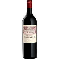 Photographie d'une bouteille de vin rouge Cht Rouget Cb6 2016 Pomerol Rge 75cl Crd