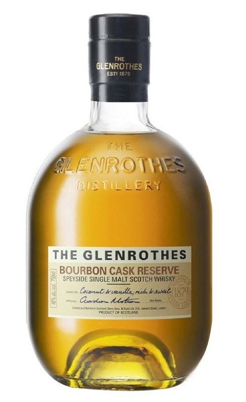 Photographie d'une bouteille de Glenrothes The Bourbon Cask Reserve 70cl Crd