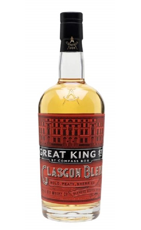 Photographie d'une bouteille de Great King Street Glasgow Blend 70cl Crd