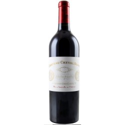 Photographie d'une bouteille de vin rouge Cht Cheval Blanc 2016 St-Emilion Gc Rge 75cl Crd
