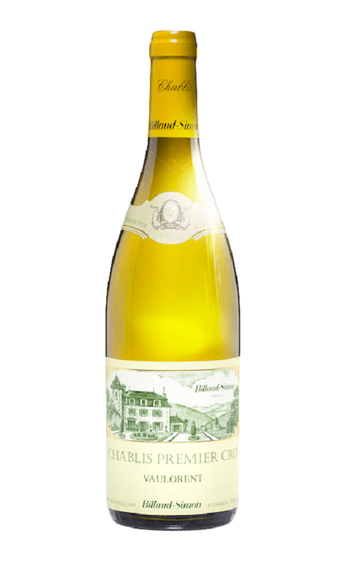 Photographie d'une bouteille de vin blanc Billaud Vaulorent 2016 Chablis Blc 75cl Crd