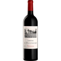 Photographie d'une bouteille de vin rouge Cht L Evangile Cb6 2017 Pomerol Rge 75cl Crd