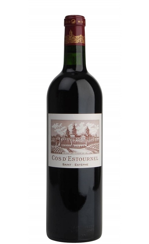 Photographie d'une bouteille de vin rouge Cht Cos D Estournel Cb6 2017 St-Estephe Rge 75cl Crd