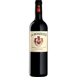 Photographie d'une bouteille de vin rouge La Mondotte 2000 St-Emilion Gc Rge 75cl Acq