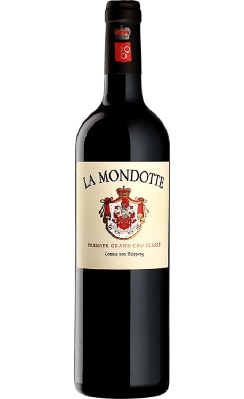 Photographie d'une bouteille de vin rouge La Mondotte 2000 St-Emilion Gc Rge 75cl Acq
