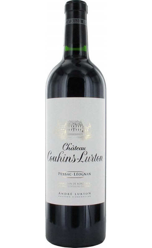 Photographie d'une bouteille de vin rouge Cht Couhins-Lurton Cb6 2016 Pessac-Leognan Rge 75cl Crd
