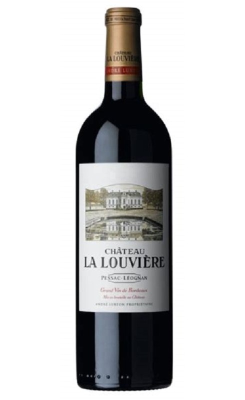 Photographie d'une bouteille de vin rouge Cht La Louviere Cb6 2016 Pessac-Leognan Rge 75cl Crd