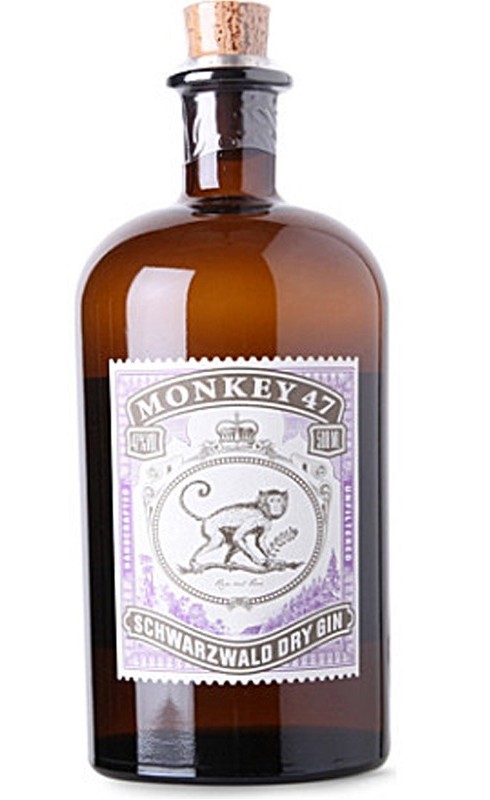 Photographie d'une bouteille de Gin Monkey 47 50cl Crd