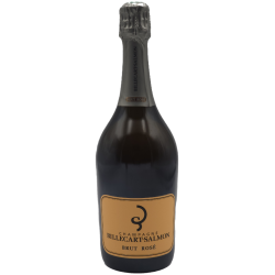 Photographie d'une bouteille de Billecart-Salmon Brut Rose Champagne Rose 75 Cl Crd
