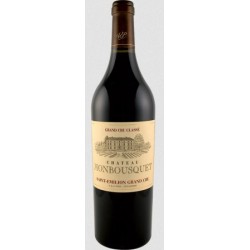 Photographie d'une bouteille de vin rouge Cht Monbousquet Cb6 2016 St-Emilion Gc Rge 75cl Crd