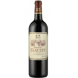Photographie d'une bouteille de vin rouge Cht Clauzet Cb6 2017 St-Estephe Rge 75cl Crd