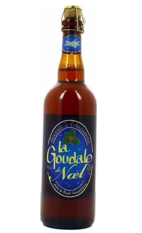 Photographie d'une bouteille de bière Goudale De Noel 75cl Crd