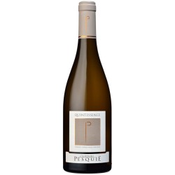 Photographie d'une bouteille de vin blanc Pesquie Quintessence 2017 Ventoux Blc 75cl Crd