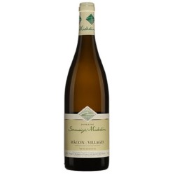 Photographie d'une bouteille de vin blanc Saumaize-Michelin Macon-Village 2022 Blc 75cl Crd
