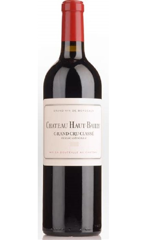 Photographie d'une bouteille de vin rouge Cht Haut-Bailly Cb6 2017 Pessac-Leognan Rge 75cl Crd