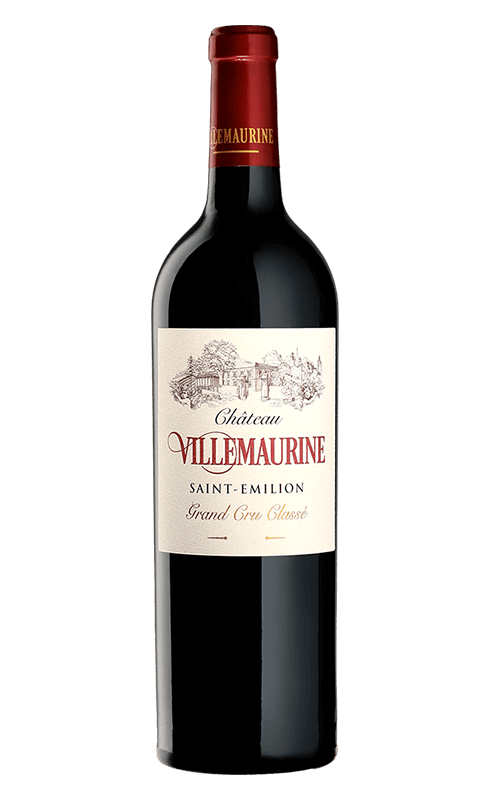 Photographie d'une bouteille de vin rouge Cht Villemaurine 2017 St-Emilion Gc Rge 75cl Crd