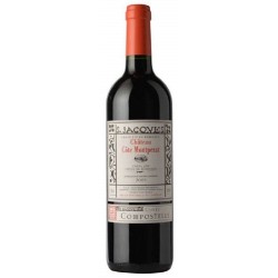Photographie d'une bouteille de vin rouge Cht Cote Montpezat 2016 Castillon Cdbdx Rge 75cl Crd