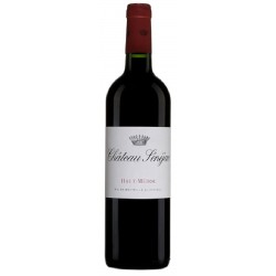 Photographie d'une bouteille de vin rouge Cht Senejac 2015 Ht-Medoc Rge 75cl Crd