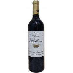 Photographie d'une bouteille de vin rouge Cht Bellevue Cb12 2015 St-Emilion Gc Rge 75cl Crd