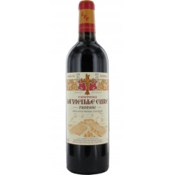 Photographie d'une bouteille de vin rouge Cht La Vieille Cure 2016 Fronsac Rge 75cl Crd
