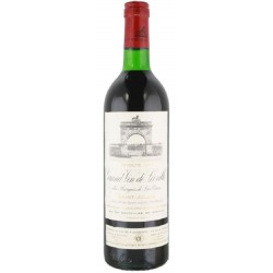 Photographie d'une bouteille de vin rouge Marquis De Leoville Las Cases Cb6 2017 Rge 75cl Crd