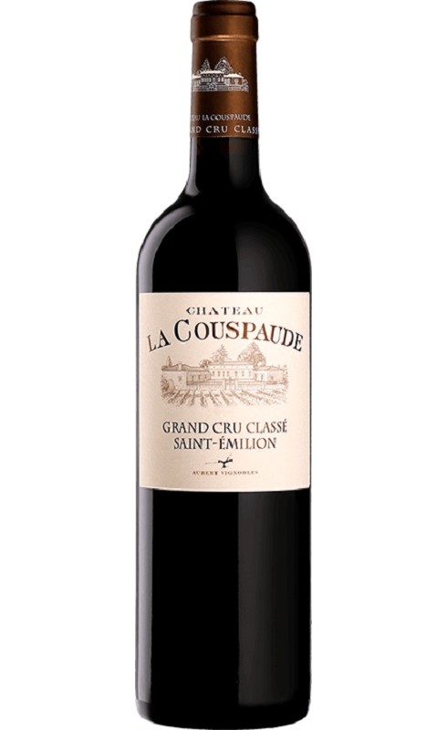 Photographie d'une bouteille de vin rouge Cht La Couspaude Cb6 2016 St-Emilion Gc Rge 75cl Crd
