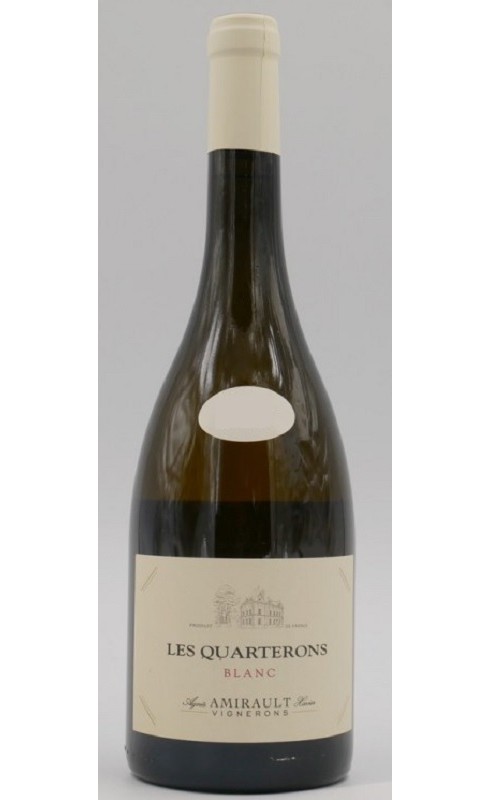Photographie d'une bouteille de vin blanc Amirault Les Quarterons 2017 Anjou Blc Bio 75cl Crd