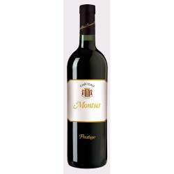 Photographie d'une bouteille de vin rouge Brumont Cht Montus Prestige 2009 Madiran Rge 75cl Crd
